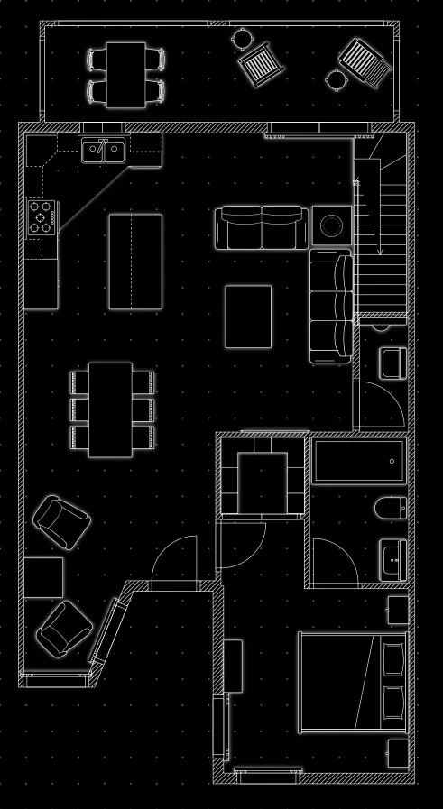 Plano 1ra planta